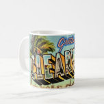 Vintage Clearwater Florida Coffee Mug<br><div class="desc">A vintage postcard for Clearwater,  Florida repurposed!</div>