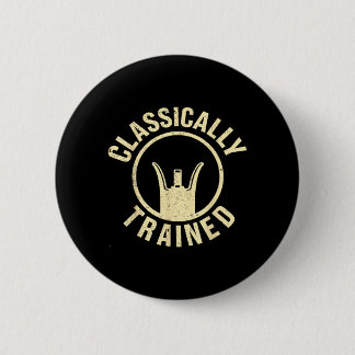 Vintage Clically Trained Iron Sights Nge 2a 6 Cm Round Badge