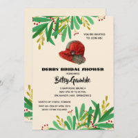 Vintage Cloche Derby Bridal Shower