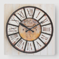 VINTAGE CLOCK FACE | roman numerals