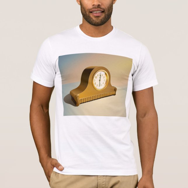 Vintage Clock Mens T-Shirt (Front)