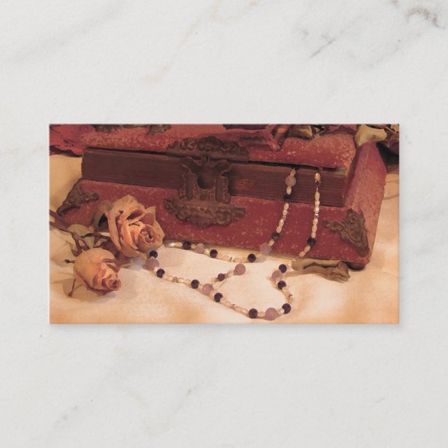 Vintage Clothing Business Card (Front)