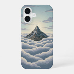 Vintage Cloud Mountain iPhone 16 Case
