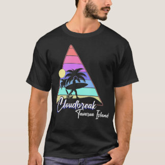 Vintage Cloudbreak Fiji Surfing  T-Shirt