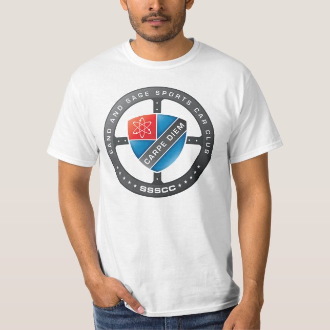 Vintage Club Logo: Shirts - Men, Women, Kids (Front)