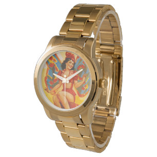 Vintage Clyde Beatty Circus Poster Watch