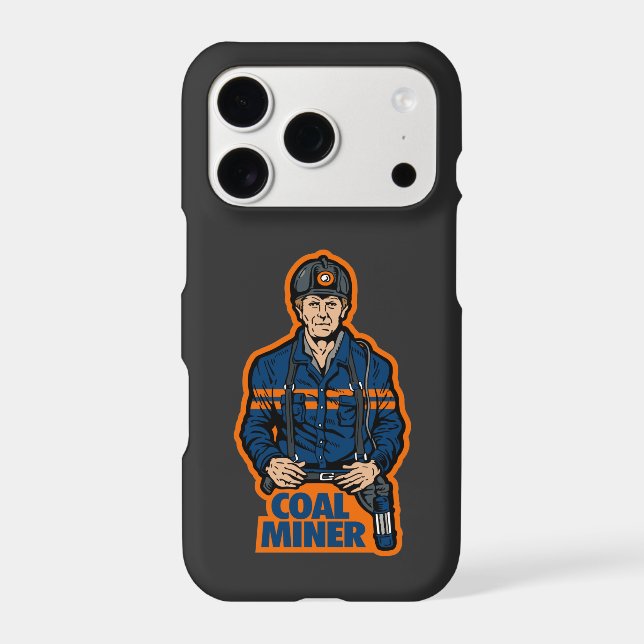 VINTAGE COAL MINER (Back)