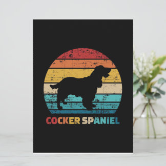 Vintage Cocker Spaniel | Gift Cocker Spaniel Lover