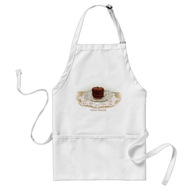 Vintage cocoa standard apron (Front)