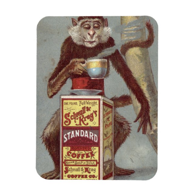 Vintage Coffee Ad  Magnet (Vertical)