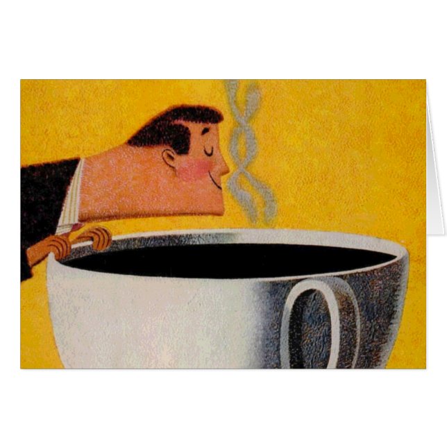 Vintage Coffee Advertisement (Front Horizontal)