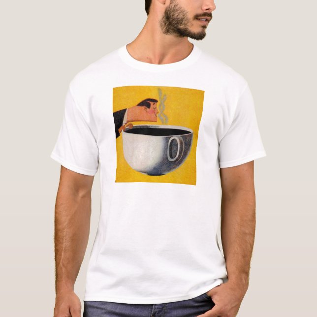 Vintage Coffee Advertisement T-Shirt (Front)