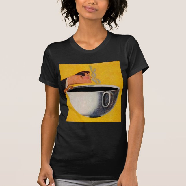 Vintage Coffee Advertisement T-Shirt (Front)