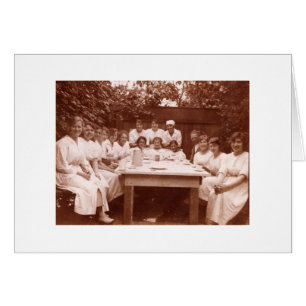 Vintage - Coffee Break at Work,