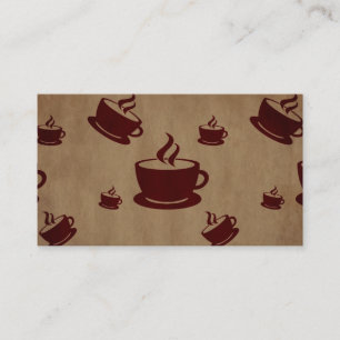 Vintage Coffee Business Card