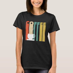 Vintage Coffee Cup Café Caffeine  Coffeeholic T-Shirt