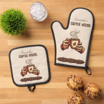 Vintage Coffee Cup Custom Cafe Brand