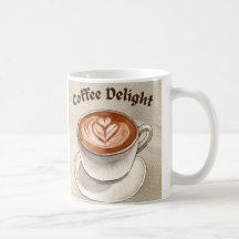 Vintage Coffee Delight Mug