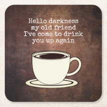 Vintage Coffee Lover Funny Quote