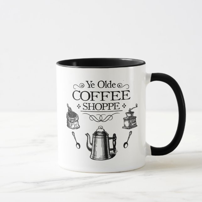 Vintage Coffee Mug (Right)