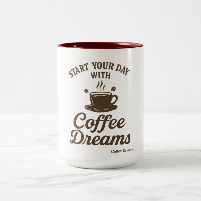 vintage coffee mug (Center)
