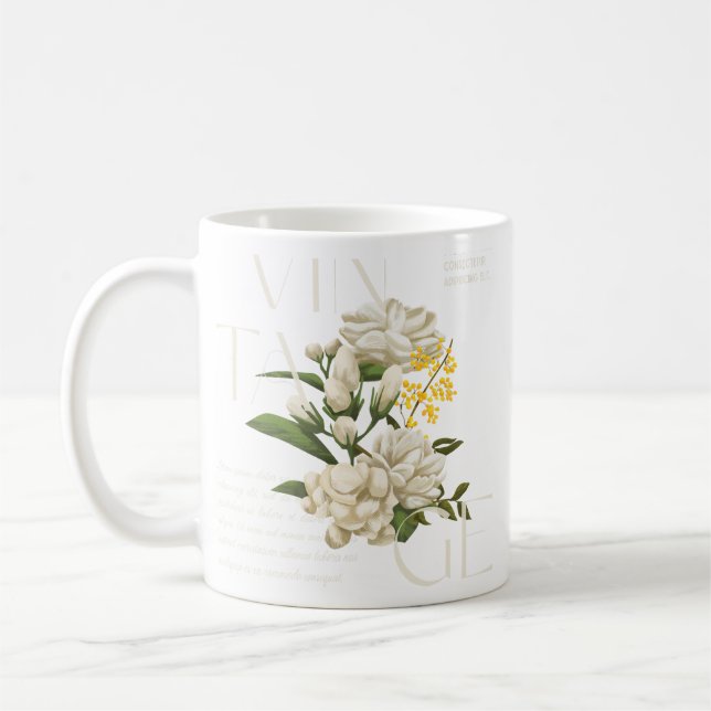 Vintage Coffee Mug (Left)