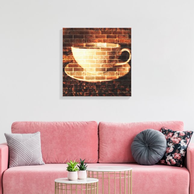 Vintage Coffee Wall Art (Insitu(LivingRoom))