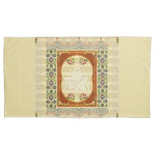 Vintage collage pillowcase