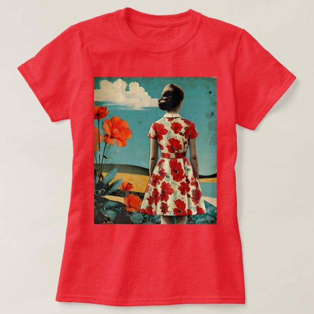 Vintage Collage T-Shirt (Design Front)