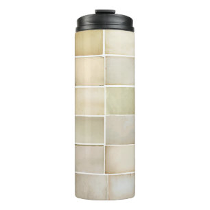 Vintage collection: old paper set. thermal tumbler