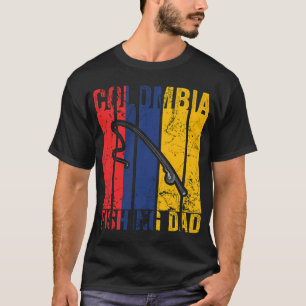 Vintage Colombia Fishing Dad T-Shirt