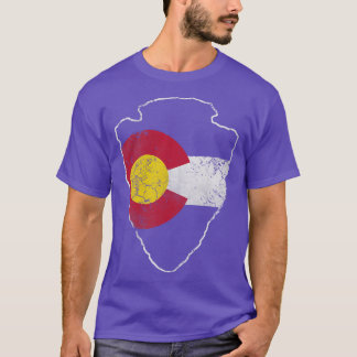 Vintage Colorado Flag Arrowhead T-Shirt