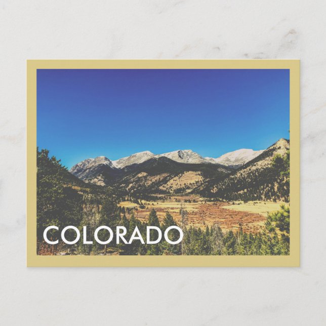 Vintage Colorado Postcard (Front)