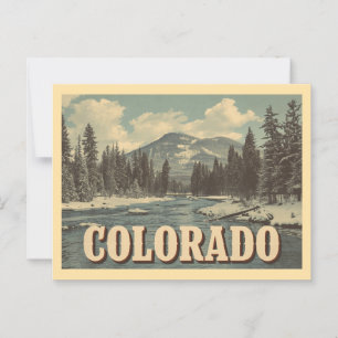 Vintage Colorado Travel Postcard