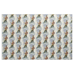 Vintage Colorado USA customisable fabric