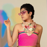 VINTAGE COLORFUL FLORAL DESIGN CHIFFON SCARF<br><div class="desc">Introducing our Vintage Colourful Floral Design Chiffon Scarf, a perfect accessory to elevate your spring season style with a touch of timeless elegance. This exquisite bandanna features a vibrant array of meticulously crafted vintage-inspired floral patterns, adding colour and charm to any ensemble. Made from lightweight chiffon, the scarf is stylish...</div>