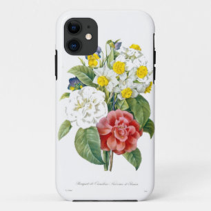 vintage colourful botanical flowers by Redoute. Case-Mate iPhone Case