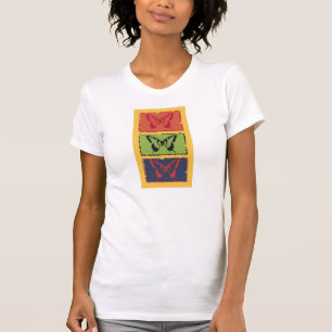 Vintage Colourful Butterfly Fine Art 2 T-Shirt