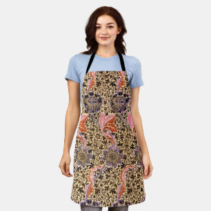 Vintage Colourful Decorative Floral Pattern Apron