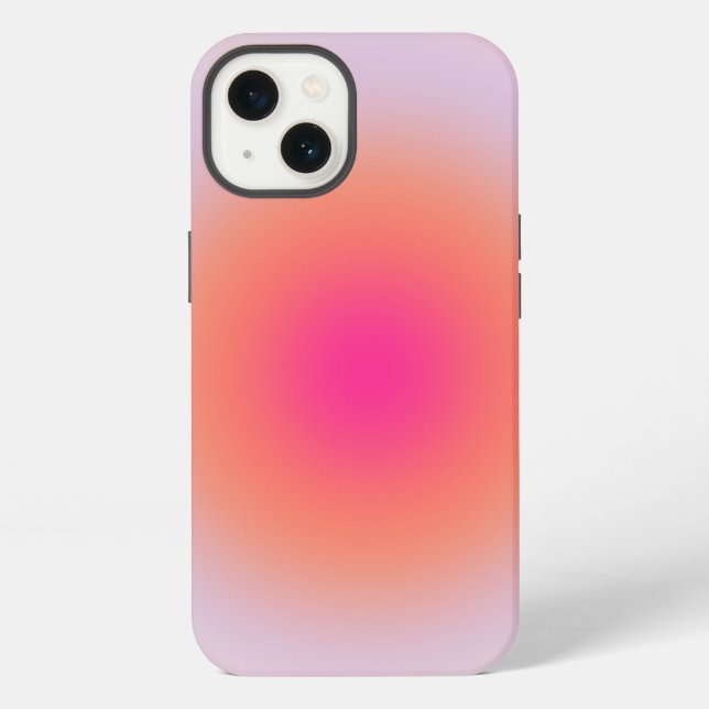 Vintage Colourful Gradient iPhone Case (Back)