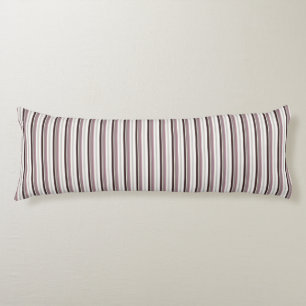 Vintage colours stripes body cushion