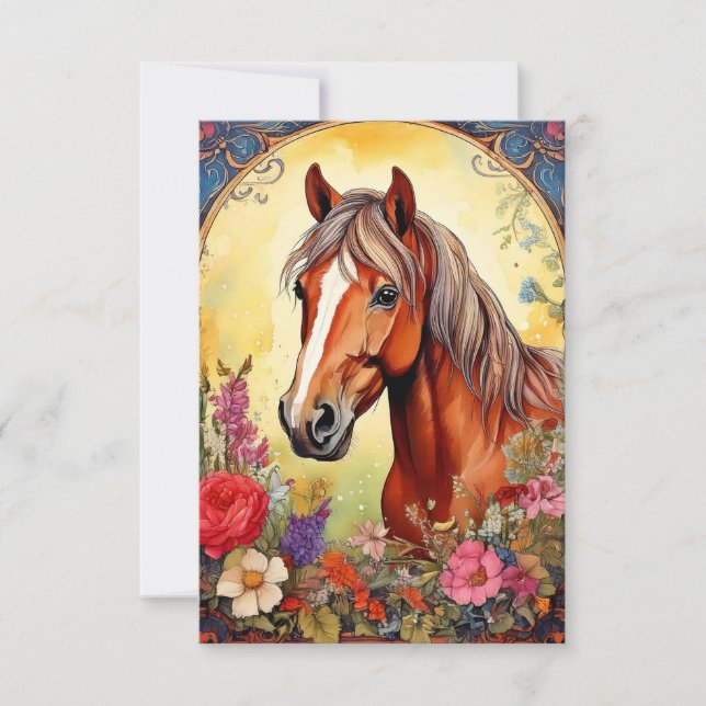 Vintage Colt Thank You Card (Front)