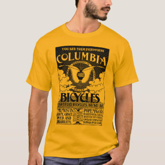Vintage Columbia Bicycles Advertisement Shirt