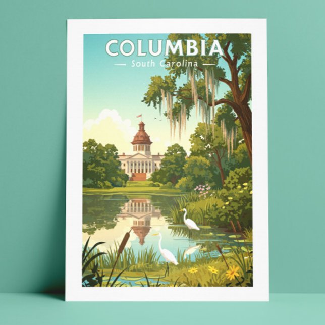 Vintage Columbia South Carolina Postcard (Creator Uploaded)