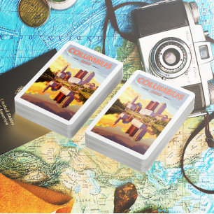 Vintage Columbus Ohio Playing Cards