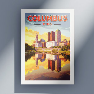 Vintage Columbus Ohio Postcard