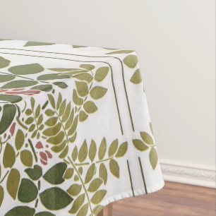 Vintage Combinaisons Ornementales Art Tablecloth
