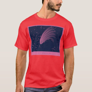 Vintage Comet Astronomy Flower of Sky Night Comets T-Shirt