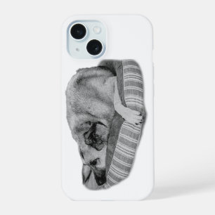Vintage Comfort, Dog in Stripes Case