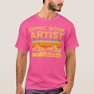 Vintage Comic Book Artist girl T-Shirt